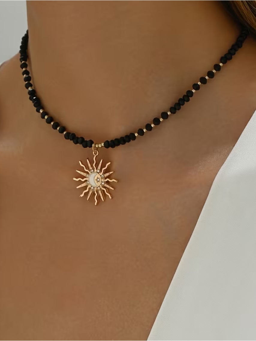Boho Sun Necklace 2647